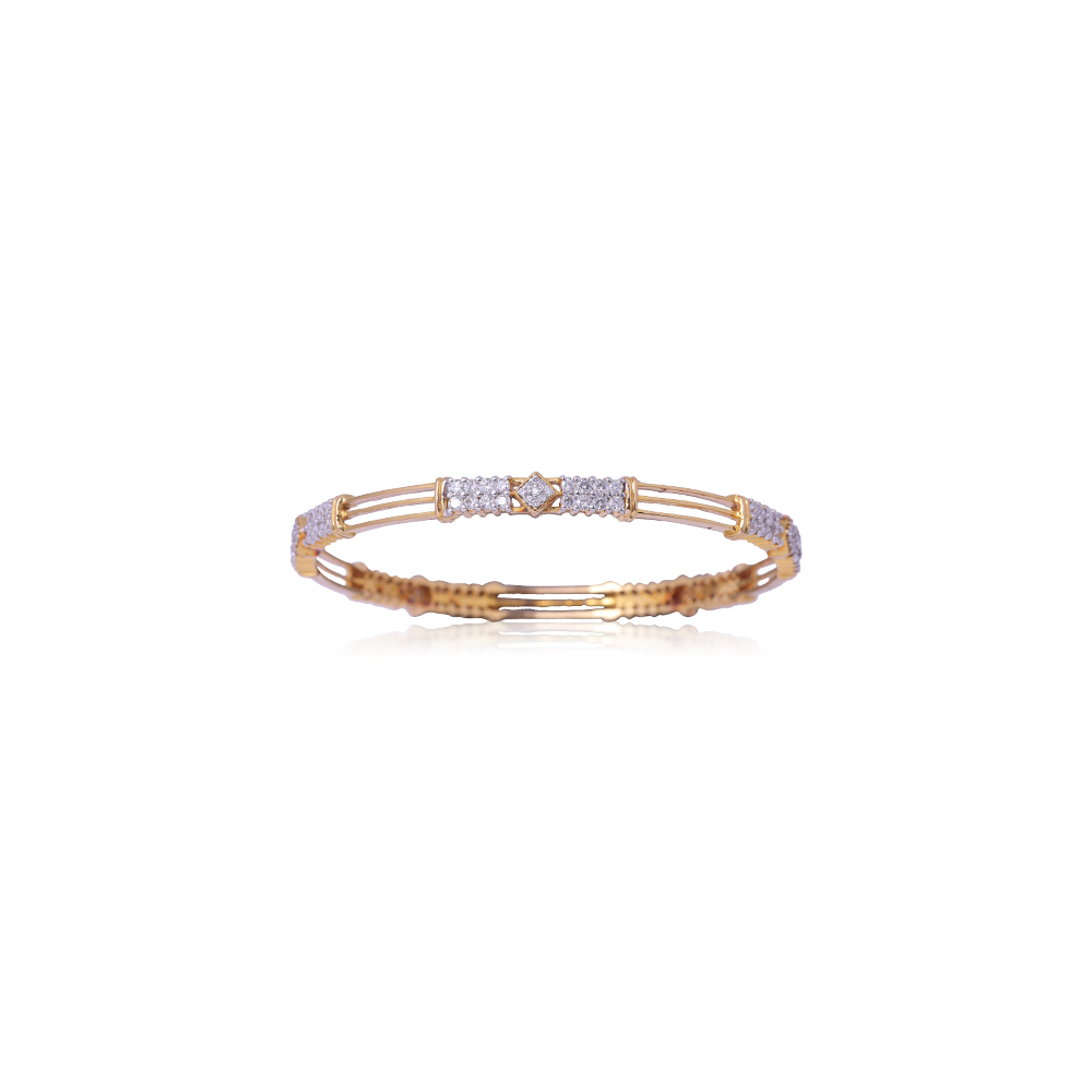 Shimmering Classy Diamond Bangle Shimmering Classy Diamond Bangle