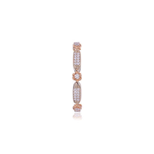 Floral Diamond Studed Bangle Floral Diamond Studed Bangle