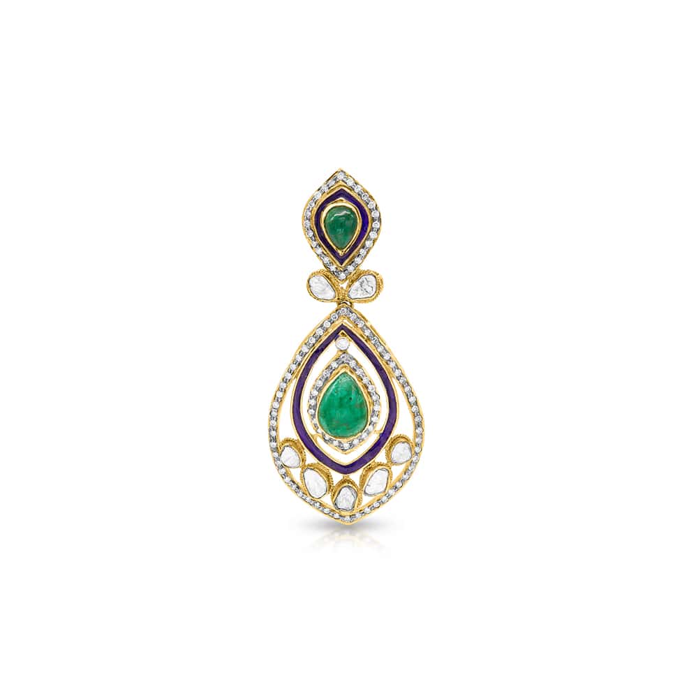 Antique Polki Earrings Antique Polki Earrings