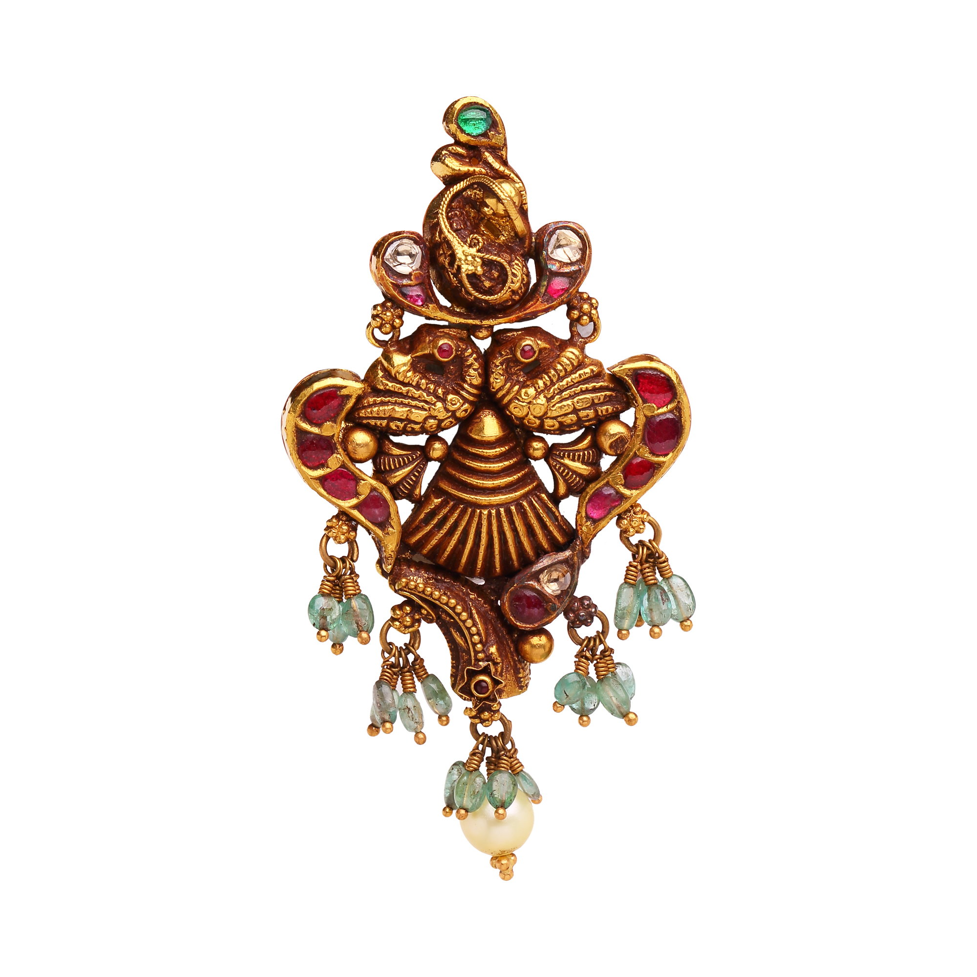 Handcrafted Polki Earrings Handcrafted Polki Earrings