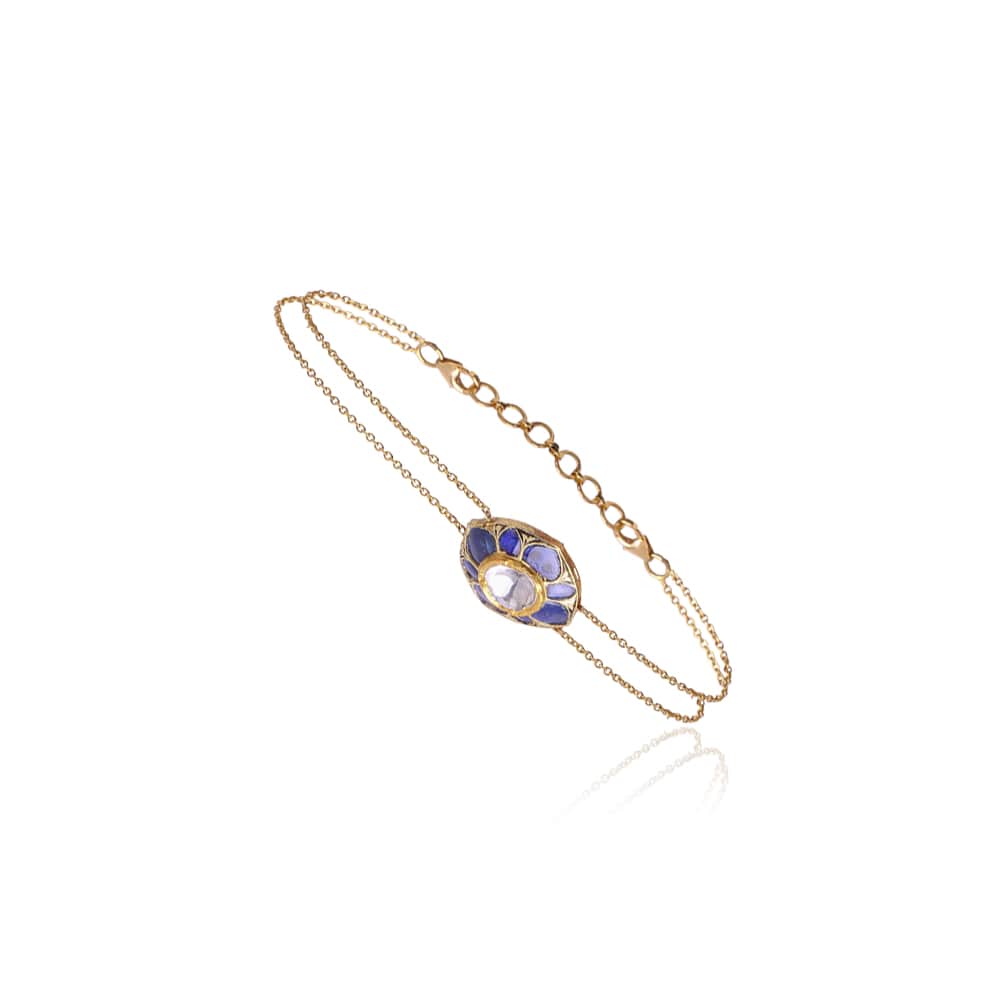 Delicate Blue Gemstone Bracelet Delicate Blue Gemstone Bracelet