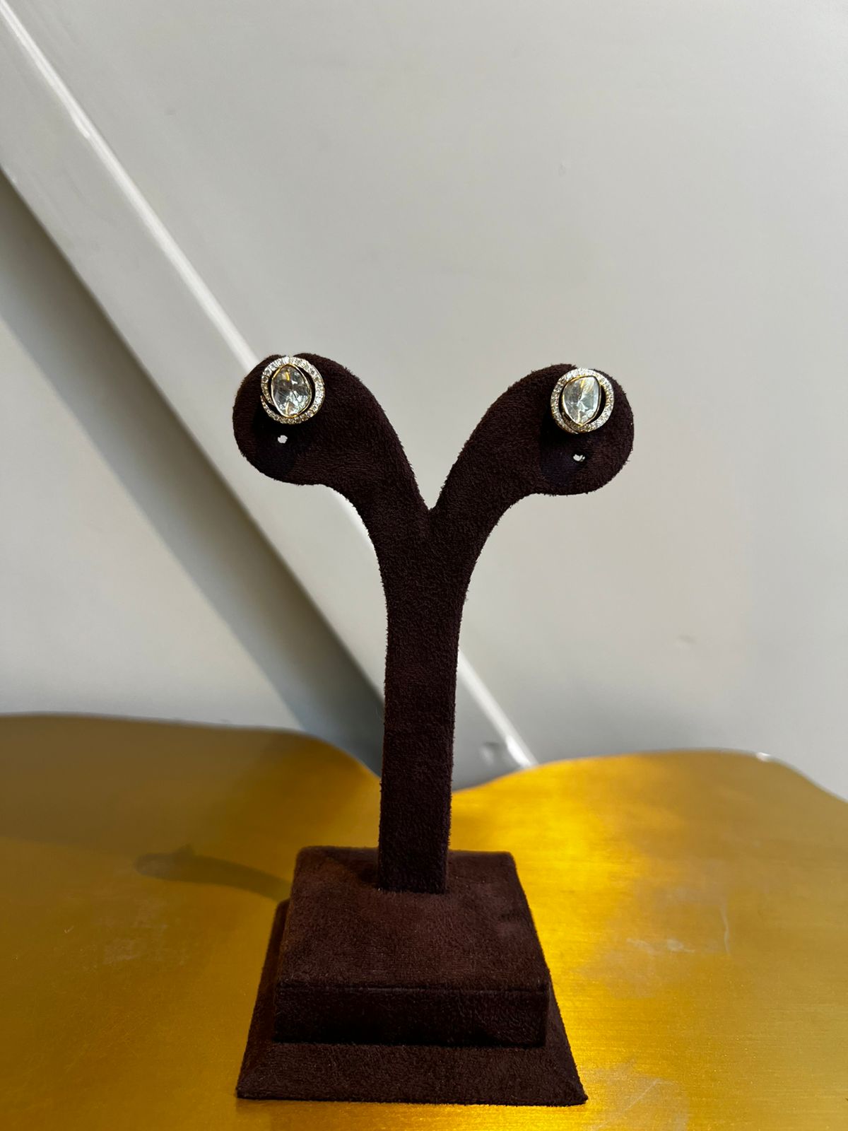 Classic Polki Earrings Classic Polki Earrings